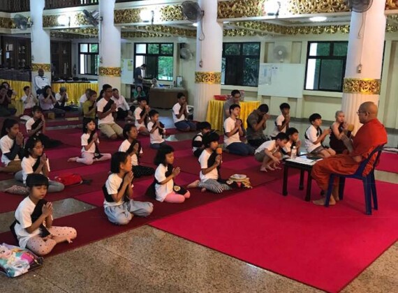 Year-End Buddhist Ethics Course (in Myanmar)